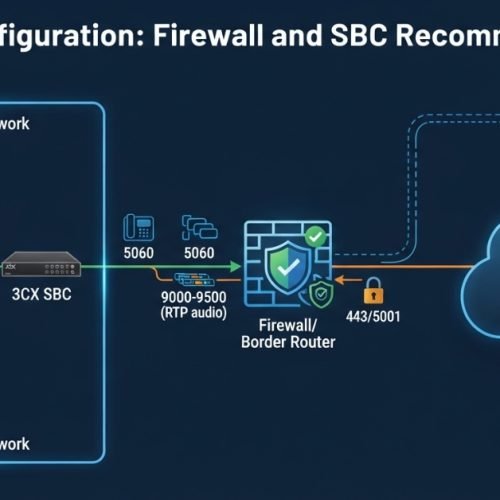 3CX NAT Configuration Firewall & SBC Recommendations