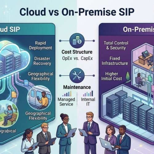 Cloud vs on-premise SIP