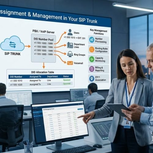 DID Assignment & Management Your SIP Trunk
