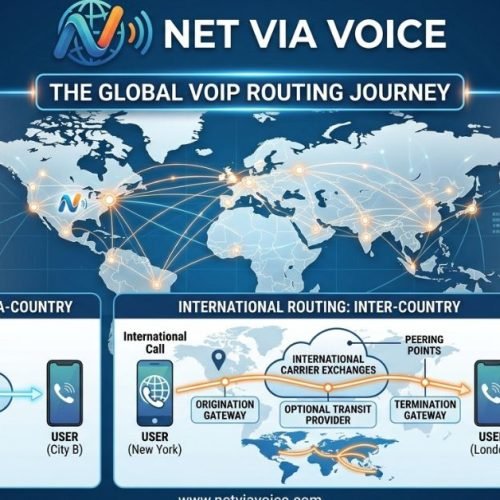 Domestic and international call routing