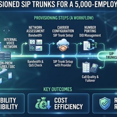 How We Provisioned SIP Trunks for a 5,000-Employee Enterprise