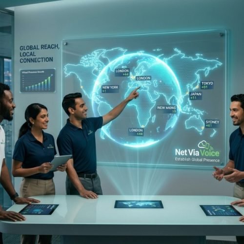 Using Virtual Numbers to Establish Global Presence